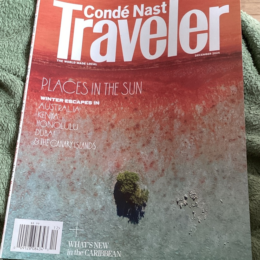 Condé Nast Traveler Magazine🤑